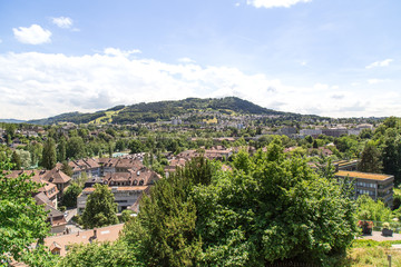 Fototapeta na wymiar Berne in Switzerland, summer 2015