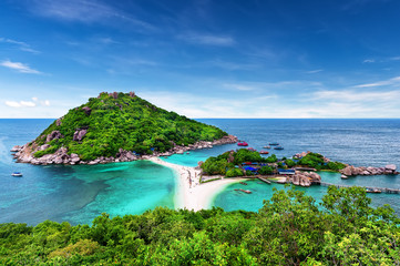Fototapeta Beautiful beach of Koh Tao, Thailand obraz