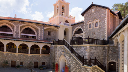 Кипр. Панорама монастыря Kikkos. © 1802185