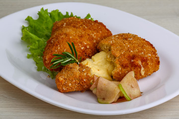 Fried cheese