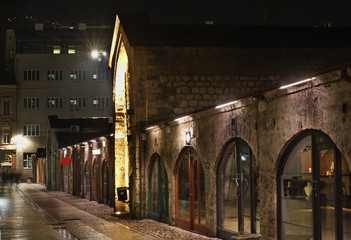 Bascarsija – old bazaar in Sarajevo. Bosnia and Herzegovina 