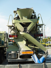 コンクリートミキサー車