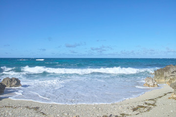 宮古島の小さなビーチ