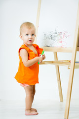 girl of fifteen months old