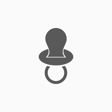 Baby Pacifier - Nipple icon