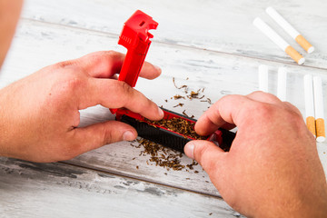  fare le sigarette con tabacco