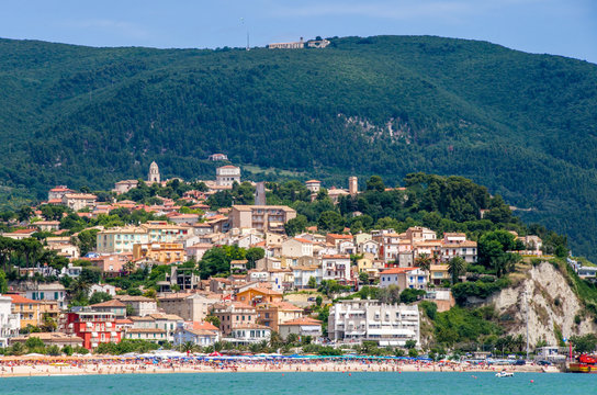town of Numana (Marche region - Italy)