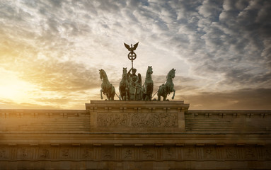 Obraz premium Brandenburger Tor, Berlin