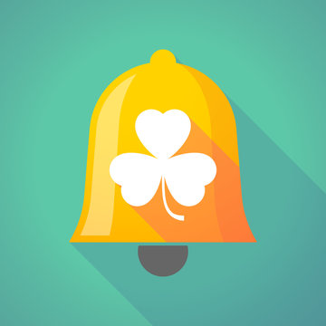 Bell icon with a clover