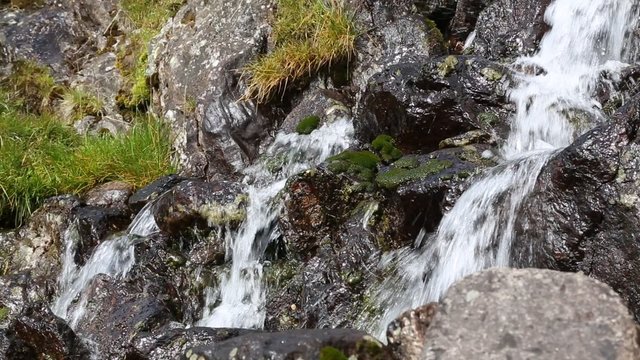 Bergbach am Gaislachkogel im &Ouml;tztal in Tirol