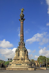 Fototapeta na wymiar Columbus Monument, Barcelona