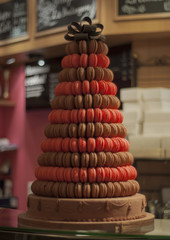 Пирамида из macarons