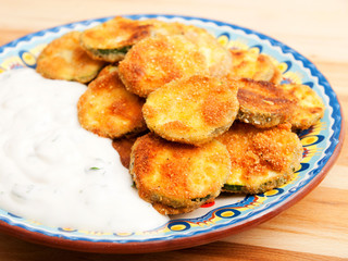 Fried zucchini