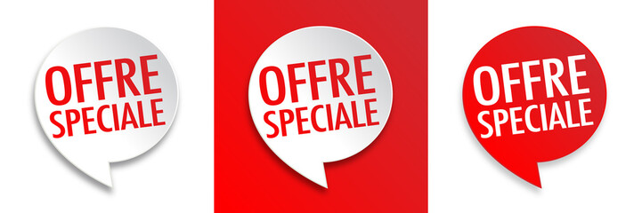 Offre spéciale