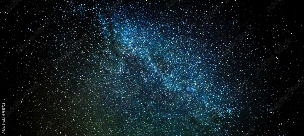 Wall mural the milky way
