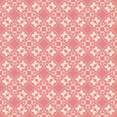 Fototapeta premium Vintage seamless pattern. 