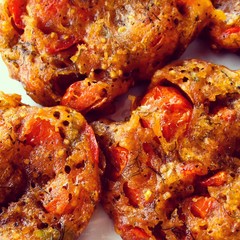 Santorini tomato fritters