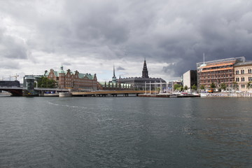 Canal à Copenhague, Danemark