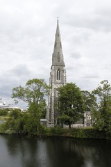 Eglise du Kastellet &agrave; Copenhague, Danemark
