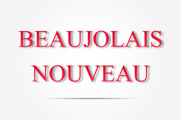 Beaujolais nouveau