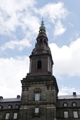 Fototapeta na wymiar Château de Christiansborg à Copenhague, Danemark