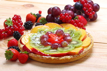 Crostata di frutta assortita