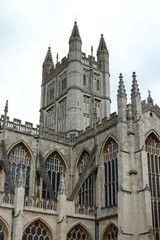 Fototapeta na wymiar Bath Abbey, Somerset England, UK 