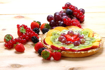 Crostata di frutta assortita