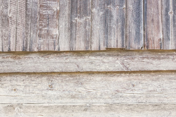 Wooden wall vintage background.