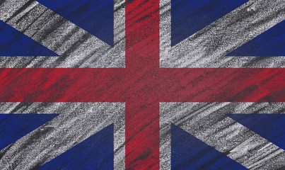 Fototapeta premium United Kingdom blackboard.
