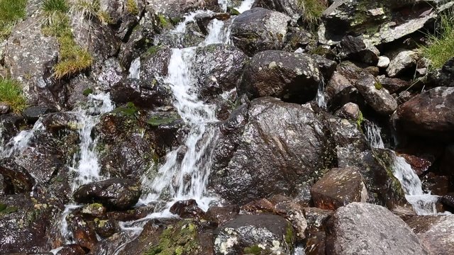 Bergbach am Gaislachkogel in &Ouml;sterreich, Tirol