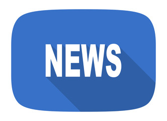 news flat design modern icon