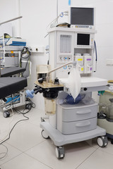 The image of anesthesia apparatus