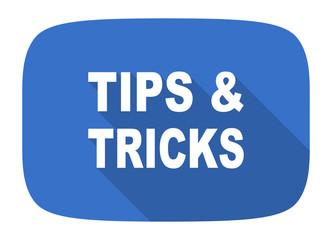 tips tricks flat design modern icon