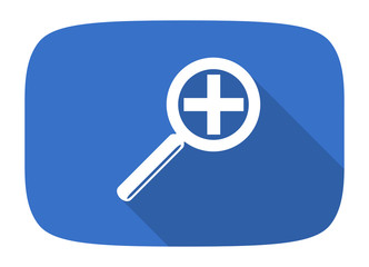 Fototapeta premium lens flat design modern icon