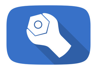 Fototapeta premium tools flat design modern icon