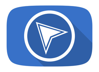 navigation flat design modern icon