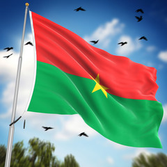 Flag of Burkina Faso