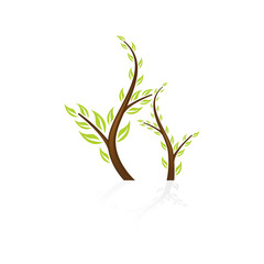 Abstract tree icon