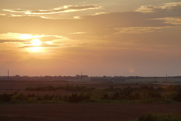 Image of a beautiful sunset