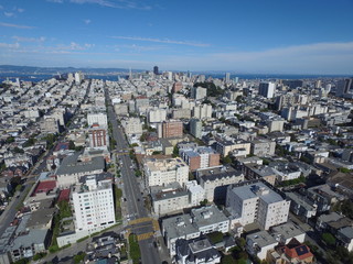 Aerial photo of San Francisco California