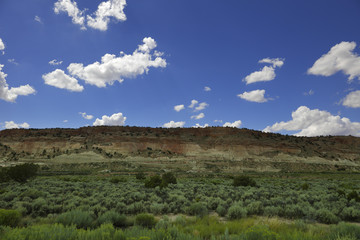 Texas landscape with beautiful skies