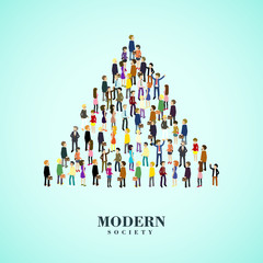 modern society concept