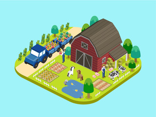 adorable farmland concept