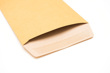 blank brown envelope for documents