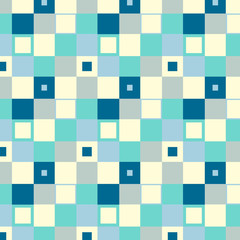 Blue Tiles Pattern