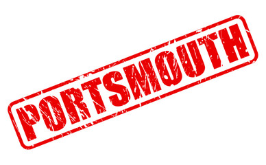 PORTSMOUTH red stamp text