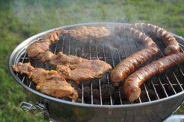 grilled food