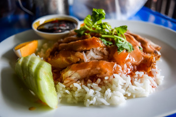 pork fried with rice