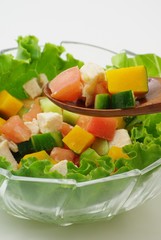 夏野菜のサラダ